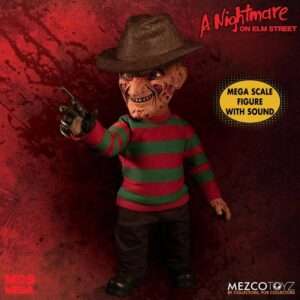 Talking Freddy Krueger A Nightmare on Elm Street Mezco Designer Series Mega Scale