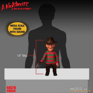 Talking Freddy Krueger A Nightmare on Elm Street Mezco Designer Series Mega Scale