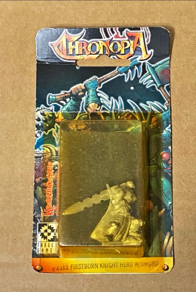 Chronopia Firstborn Knight Hero W/Sword Ref 2515