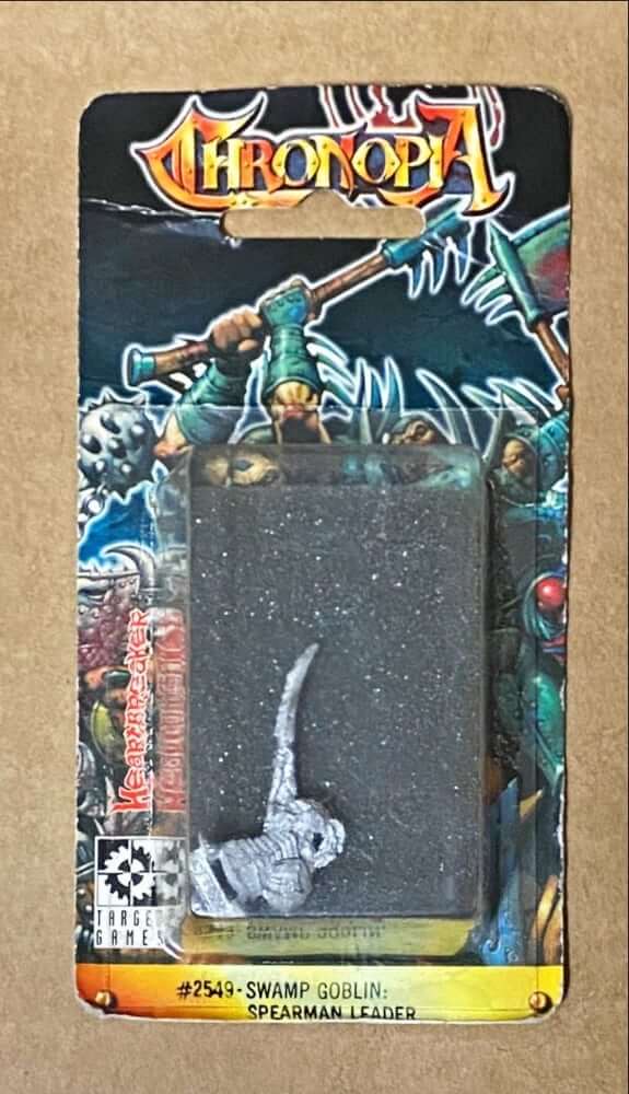 Chronopia Swamp Goblin Spearman Leader Ref 2549