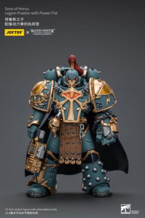 Sons of Horus Legion Praetor with Power Fist Warhammer The Horus Heresy