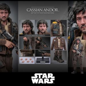 Cassian Andor Rogue One: A Star Wars Story Movie Masterpiece 1/6th Scale Collectible Figure