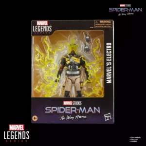 Electro Spider-Man No Way Home Marvel Legends Series