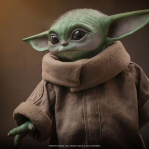 Grogu Star Wars: The mandalorian Movie Masterpiece Life-Size Collectible Figure