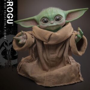 Grogu Star Wars: The mandalorian Movie Masterpiece Life-Size Collectible Figure