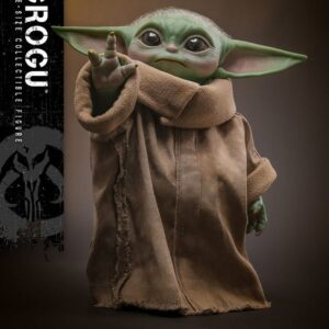Grogu Star Wars: The mandalorian Movie Masterpiece Life-Size Collectible Figure