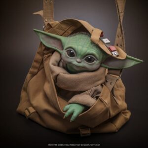 Grogu Star Wars: The mandalorian Movie Masterpiece Life-Size Collectible Figure