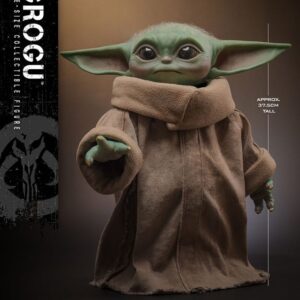 Grogu Star Wars: The mandalorian Movie Masterpiece Life-Size Collectible Figure