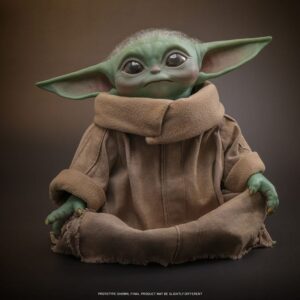 Grogu Star Wars: The mandalorian Movie Masterpiece Life-Size Collectible Figure