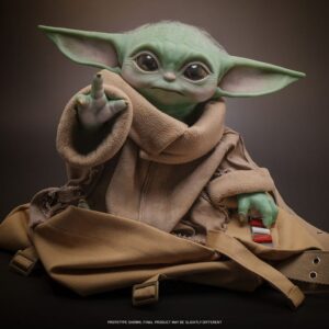 Grogu Star Wars: The mandalorian Movie Masterpiece Life-Size Collectible Figure