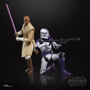 Mace Windu & 187 Legion Clone Trooper The Black Series Clones of the Republic