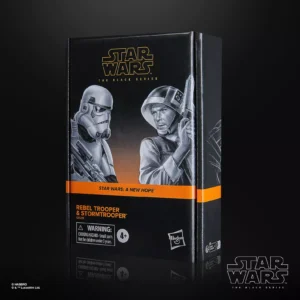 Rebel Trooper & Stormtrooper The Back Series Star Wars A New Hope