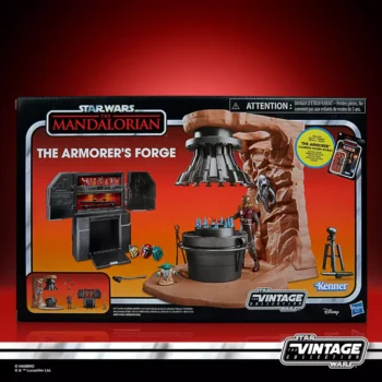 The Armorer’s Forge with The Armorer (Lakeside Covert World) The Vintage Collection Star Wars The Mandalorian