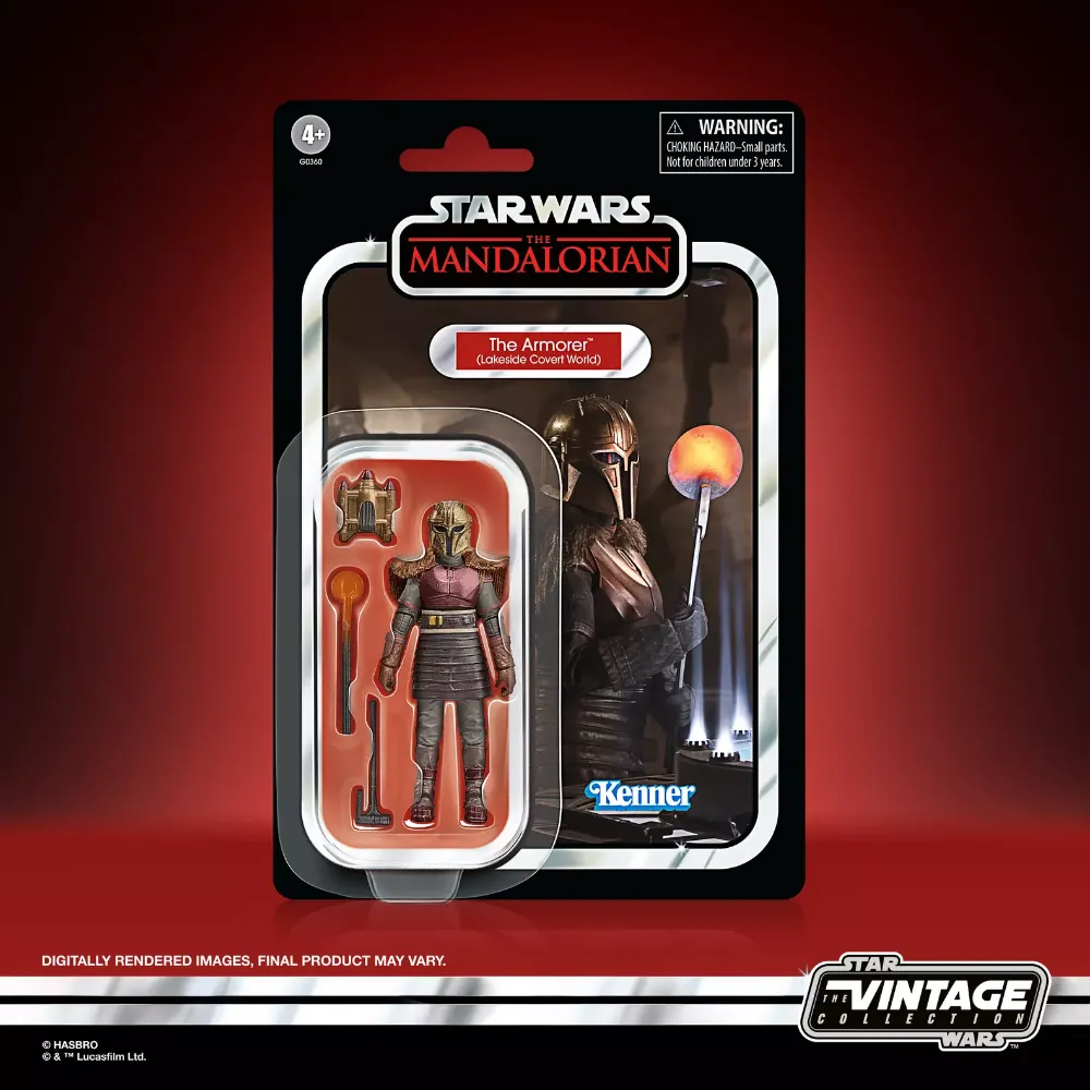The Armorer’s Forge with The Armorer (Lakeside Covert World) The Vintage Collection Star Wars The Mandalorian