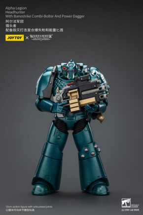 Alpha Legion Headhunter With Banestrike Combi-Bolter And Power Dagger Warhammer The Horus Heresy