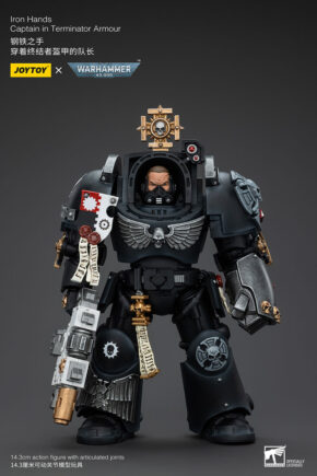 Iron Hands Captain in Terminator Armour Warhammer 40k