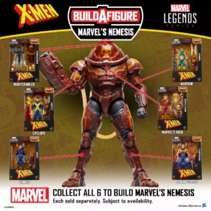 Nightcrawler X-Force Version X-Men (BAF Nemesis) Marvel Legends Series