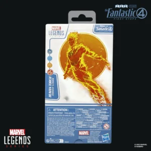 Human Torch The Fantastic 4 First Steps Marvel Legends Series