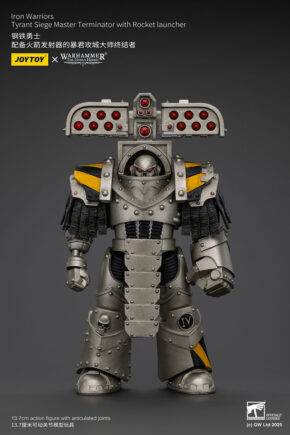 lron Warriors Tyrant Siege Master Terminator with Rocket launcher Warhammer The Horus Heresy