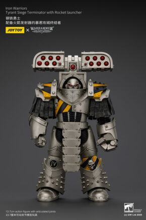 Iron Warriors Tyrant Siege Terminator with Rocket launcher Warhammer The Horus Heresy