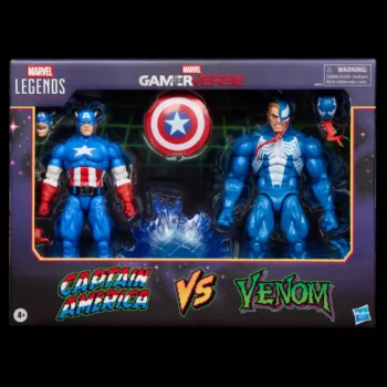 Captain America vs Venom Gamerverse Marvel Legends Series