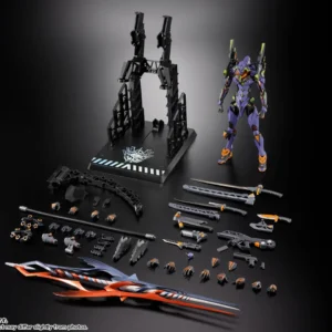 Eva Test Type-01 30th Evangelion with the Spear of Gaius Metal Build
