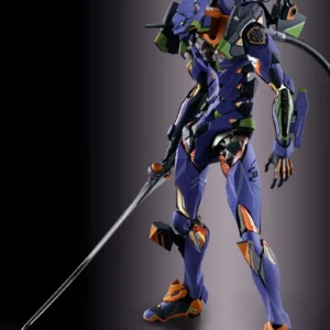 Eva Test Type-01 30th Evangelion with the Spear of Gaius Metal Build