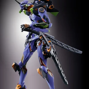 Eva Test Type-01 30th Evangelion with the Spear of Gaius Metal Build
