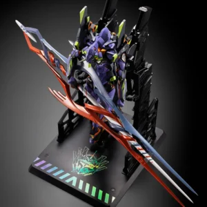 Eva Test Type-01 30th Evangelion with the Spear of Gaius Metal Build