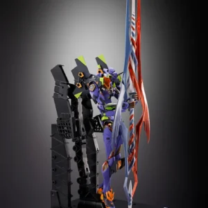 Eva Test Type-01 30th Evangelion with the Spear of Gaius Metal Build