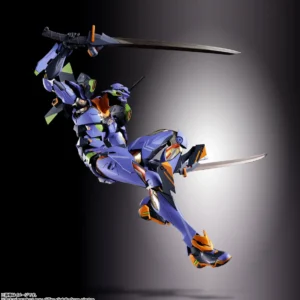 Eva Test Type-01 30th Evangelion with the Spear of Gaius Metal Build