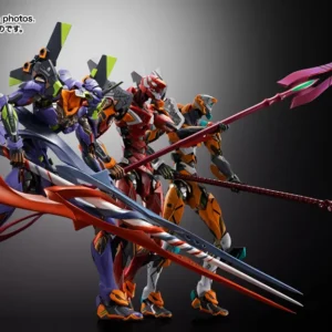 Eva Test Type-01 30th Evangelion with the Spear of Gaius Metal Build