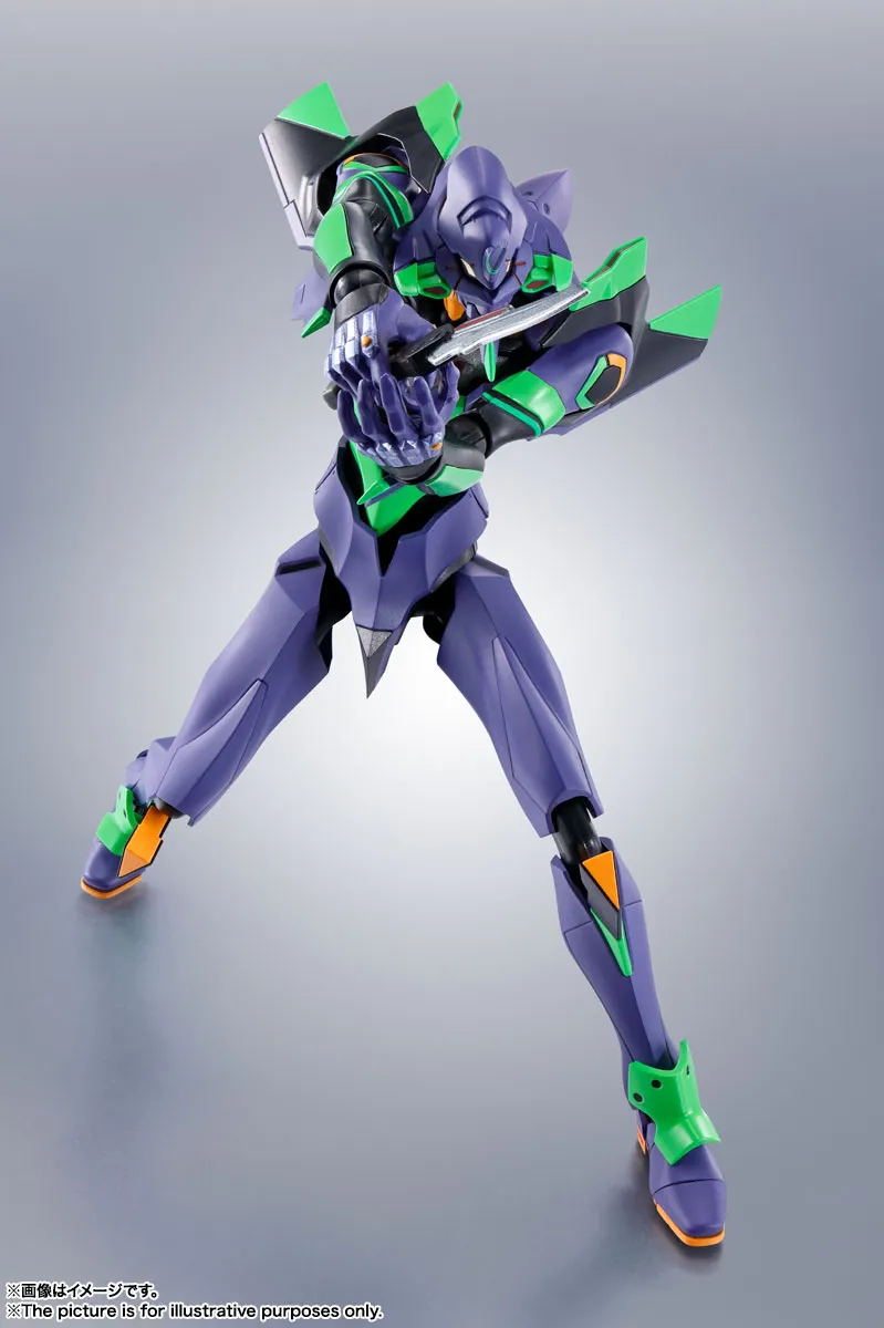 Evangelion Test Type-01 + Spear of Cassius Renewal Color Edition Evangelion: 3.0+1.0 Thrice Upon a Time Robot Spirits (Side Eva)