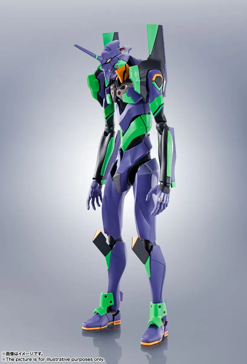 Evangelion Test Type-01 + Spear of Cassius Renewal Color Edition Evangelion: 3.0+1.0 Thrice Upon a Time Robot Spirits (Side Eva)