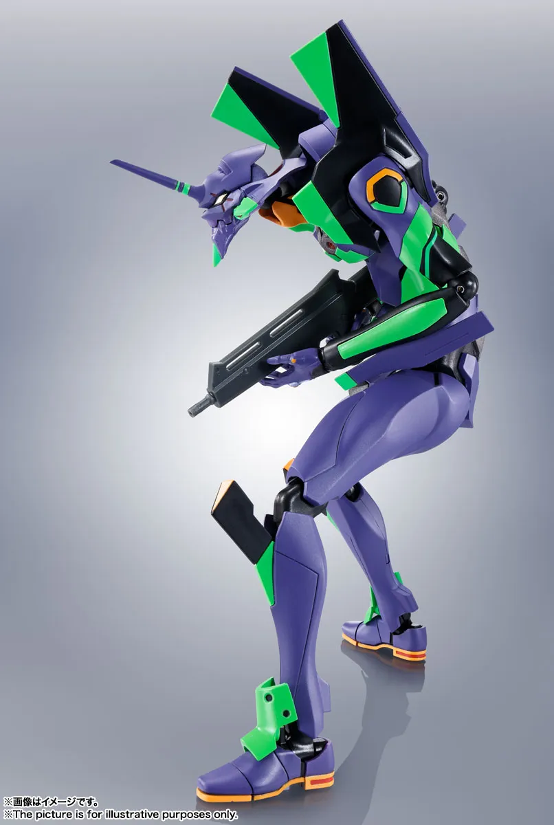 Evangelion Test Type-01 + Spear of Cassius Renewal Color Edition Evangelion: 3.0+1.0 Thrice Upon a Time Robot Spirits (Side Eva)