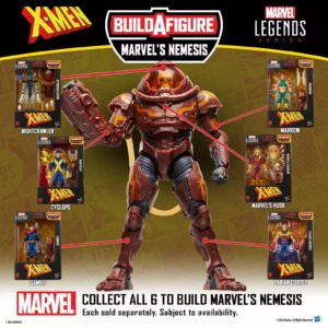 Gambit Age of Apocalypse Version X-Men (BAF Nemesis) Marvel Legends Series