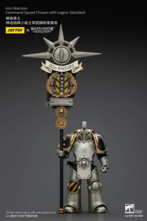 Iron Warriors Command Squad Chosen with Legion Standard Warhammer The Horus Heresy