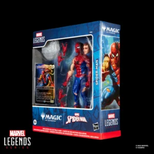 Battle-Damaged Spider-Man Marvel Legends Magic: The Gathering