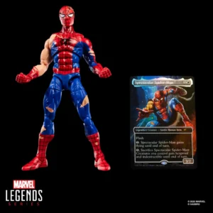Battle-Damaged Spider-Man Marvel Legends Magic: The Gathering