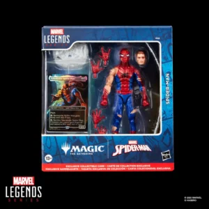 Battle-Damaged Spider-Man Marvel Legends Magic: The Gathering