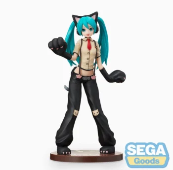 Hatsune Miku Kitty Cat Project DIVA Arcade Future Tone SPM Figure