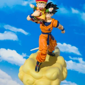 Son Goku & Son Gohan Kid & Kintoun Dragon Ball Z S.H.Figuarts