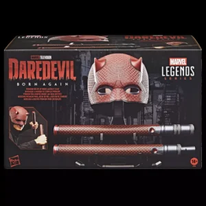 Daredevil Premium Roleplay Mask and Billy Club Replica – Born Again Marvel Legends Series