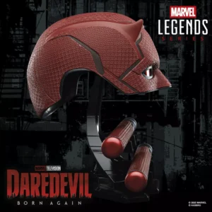 Daredevil Premium Roleplay Mask and Billy Club Replica – Born Again Marvel Legends Series
