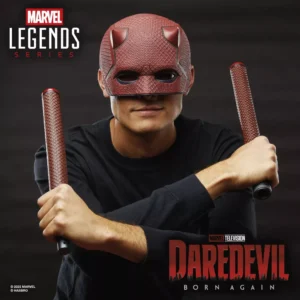 Daredevil Premium Roleplay Mask and Billy Club Replica – Born Again Marvel Legends Series