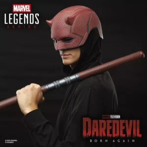 Daredevil Premium Roleplay Mask and Billy Club Replica – Born Again Marvel Legends Series