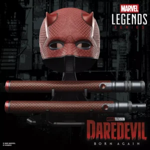Daredevil Premium Roleplay Mask and Billy Club Replica – Born Again Marvel Legends Series