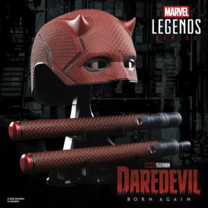 Daredevil Premium Roleplay Mask and Billy Club Replica – Born Again Marvel Legends Series