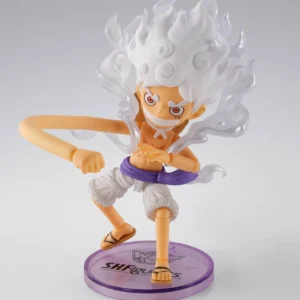 Monkey D. Luffy Gear 5 One Piece World Collectable Figure x S.H Figuarts