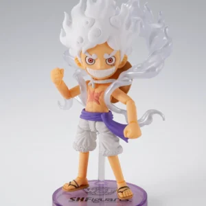 Monkey D. Luffy Gear 5 One Piece World Collectable Figure x S.H Figuarts